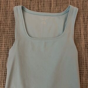 American Eagle Outfitters Women's Blue Tank Top